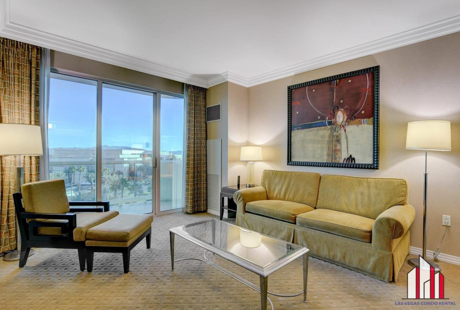 Mgm Signature-06-714 1Br 2Ba Balcony Suite Лас-Вегас Экстерьер фото