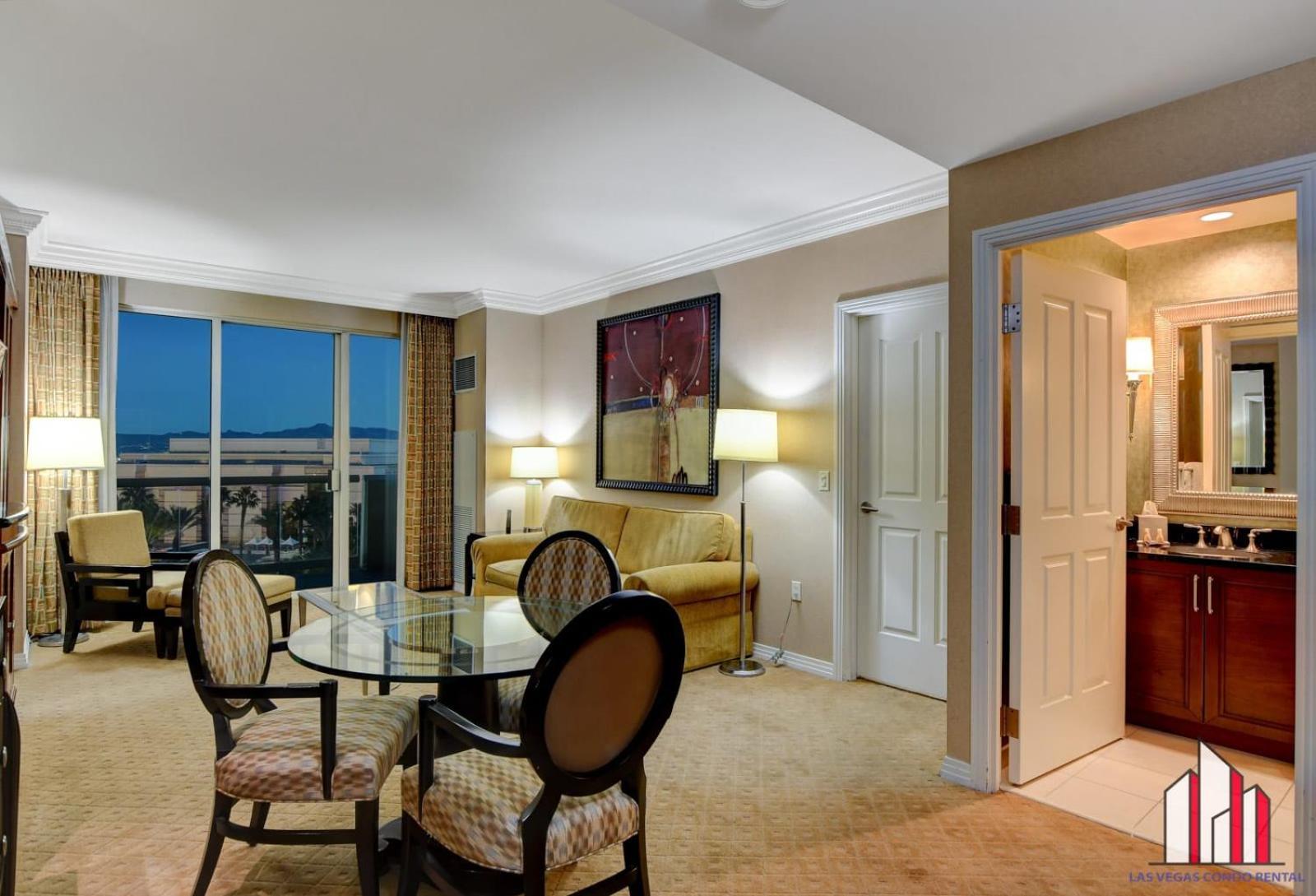 Mgm Signature-06-714 1Br 2Ba Balcony Suite Лас-Вегас Экстерьер фото